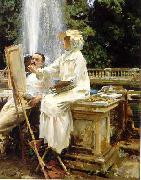 John Singer Sargent Jane Emmet und Wilfred de Glehn oil